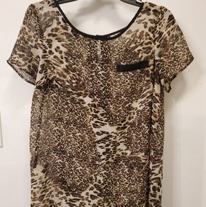 Cheetah Top-Size Medium